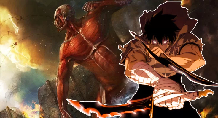 Solo Leveling x Attack on Titan: A Comparison of Epic Proportions